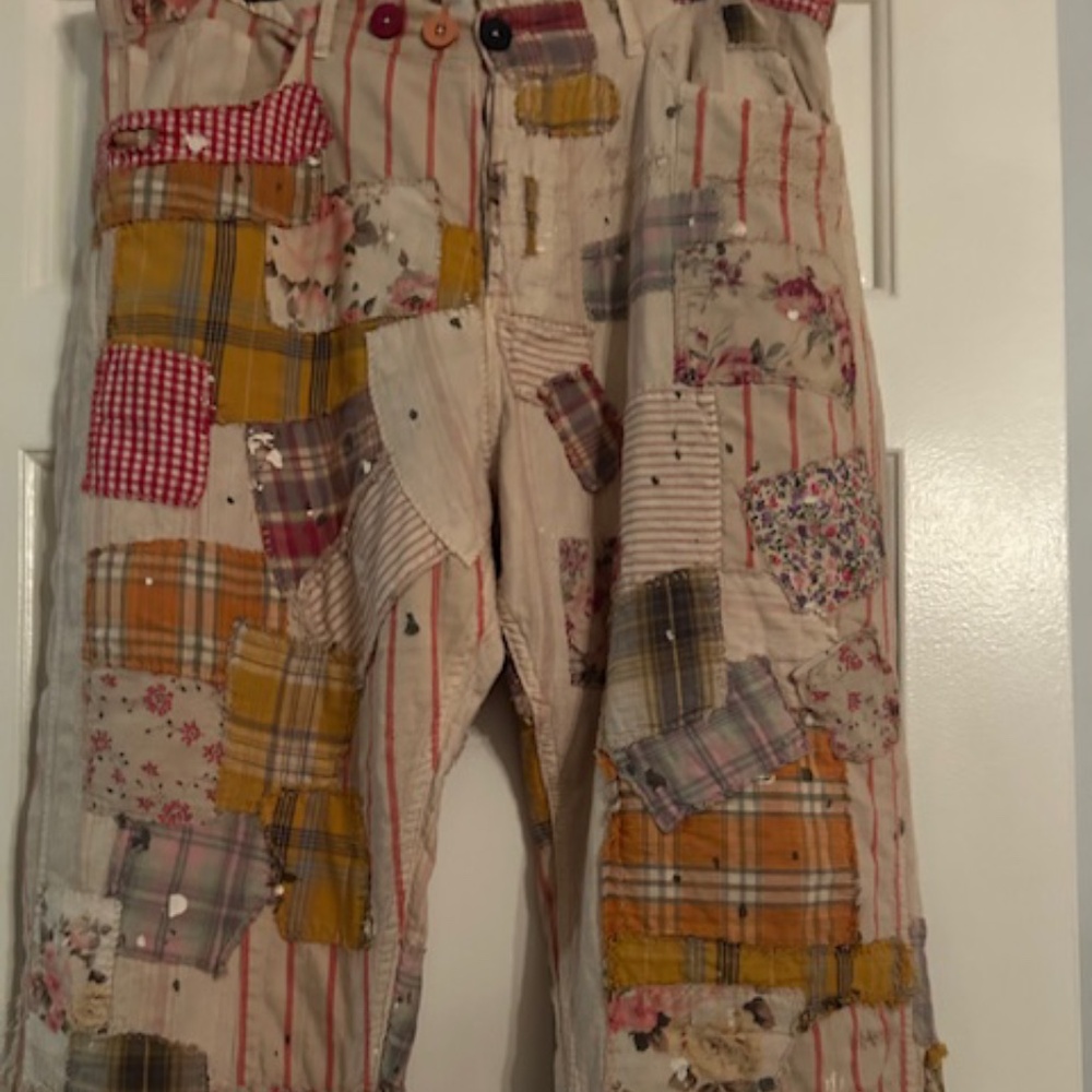 Magnolia Pearl Patchwork Miner Pants 542 Encore